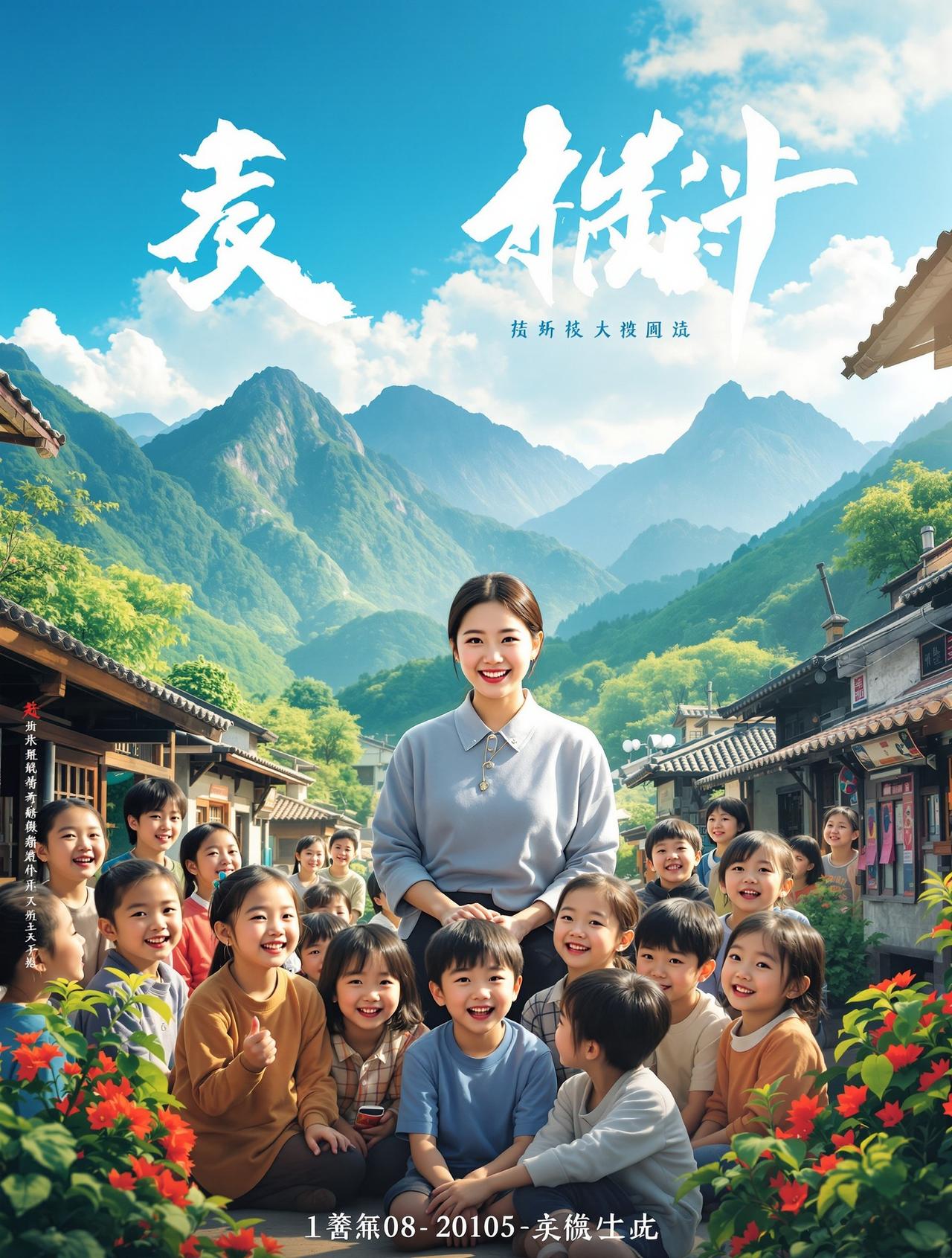 短剧网2 - 山那边 短剧网2作品《山那边》海报 - 乡村温情题材短剧